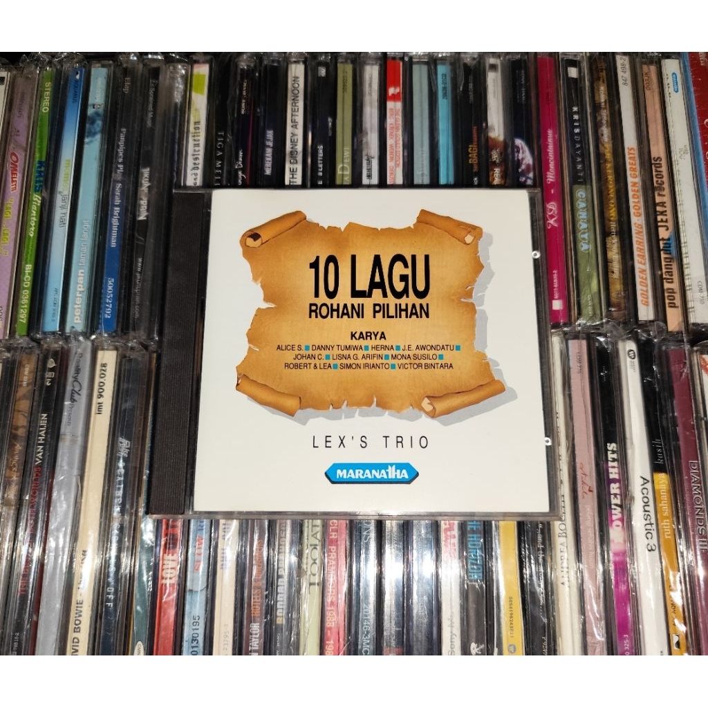 CD LEX'S TRIO - 10 LAGU ROHANI PILIHAN Marantha Records
