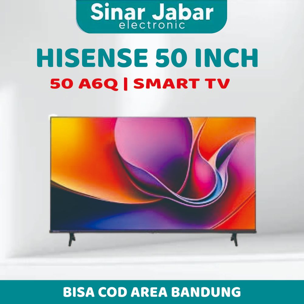 TV HISENSE SMART TV 4K 50INCH 50 A65Q GARANSI RESMI