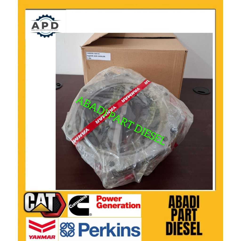 148699-18510 / 14869918510 COVER AIR COOLER GENUINE YANMAR DUS POLOS
