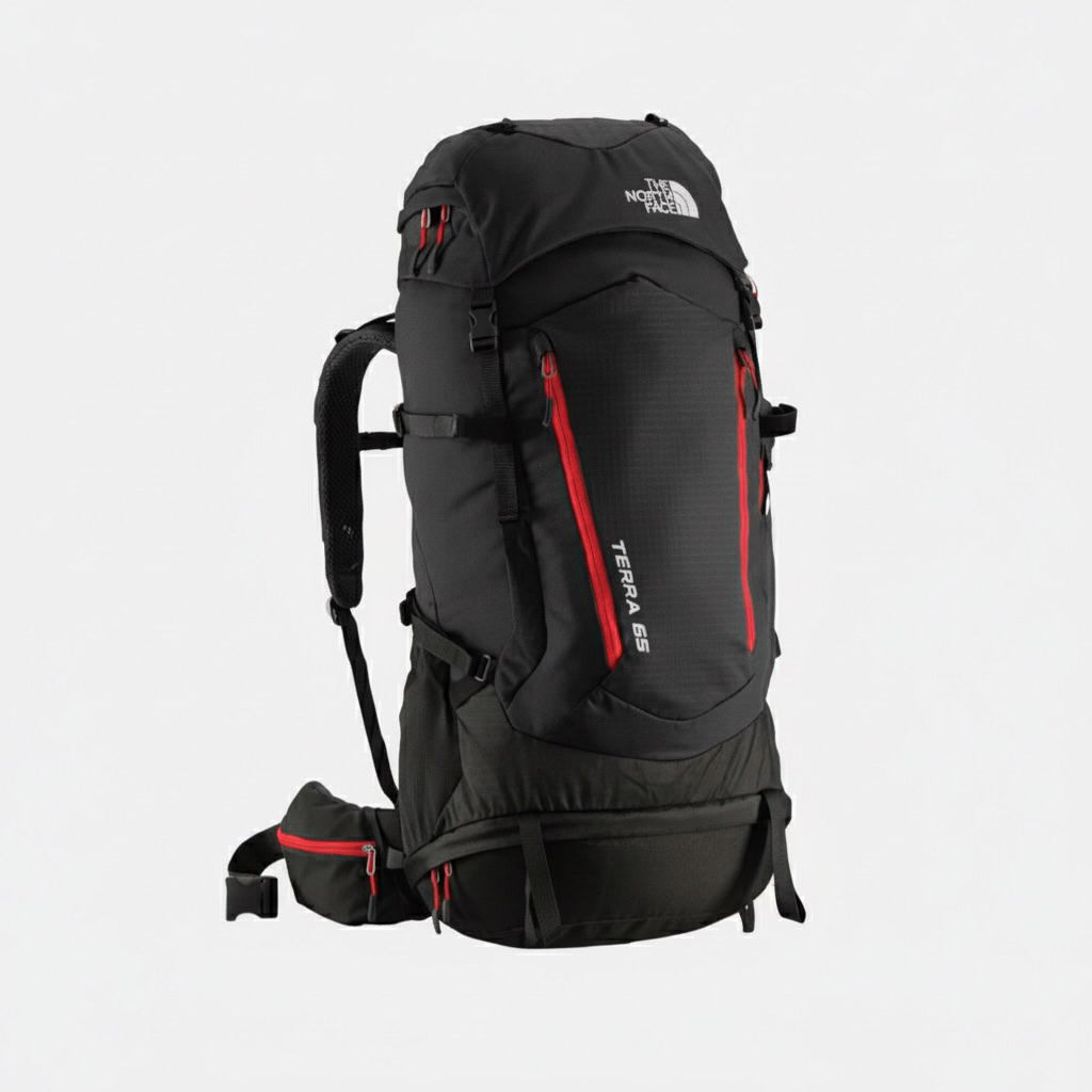 The north face terra 65 carrier, tas gunung tnf kapasitas 65 liter