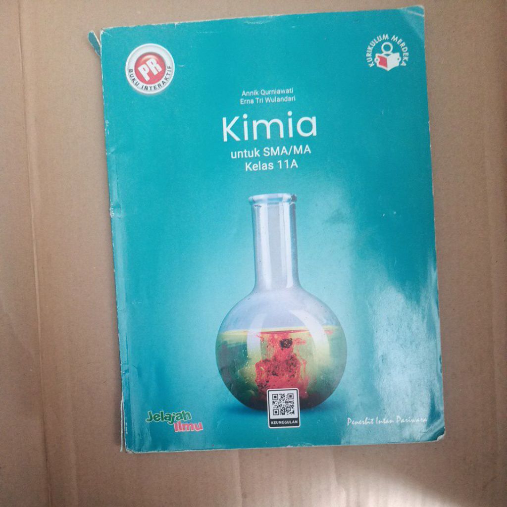 PR KIMIA untuk kelas 11A kurikulum merdeka