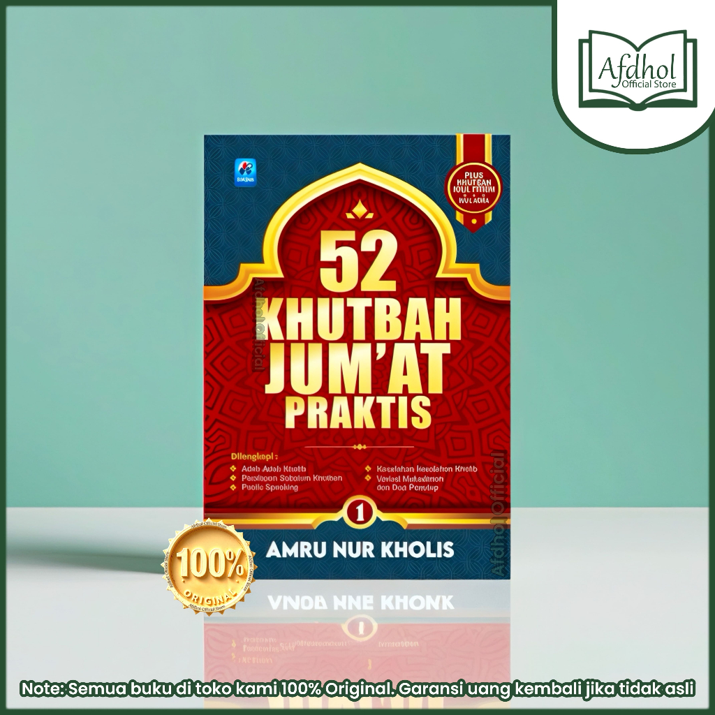 Buku 52 Khutbah Jum’at Praktis - Amru Nur Kholis - Pustaka Arafah