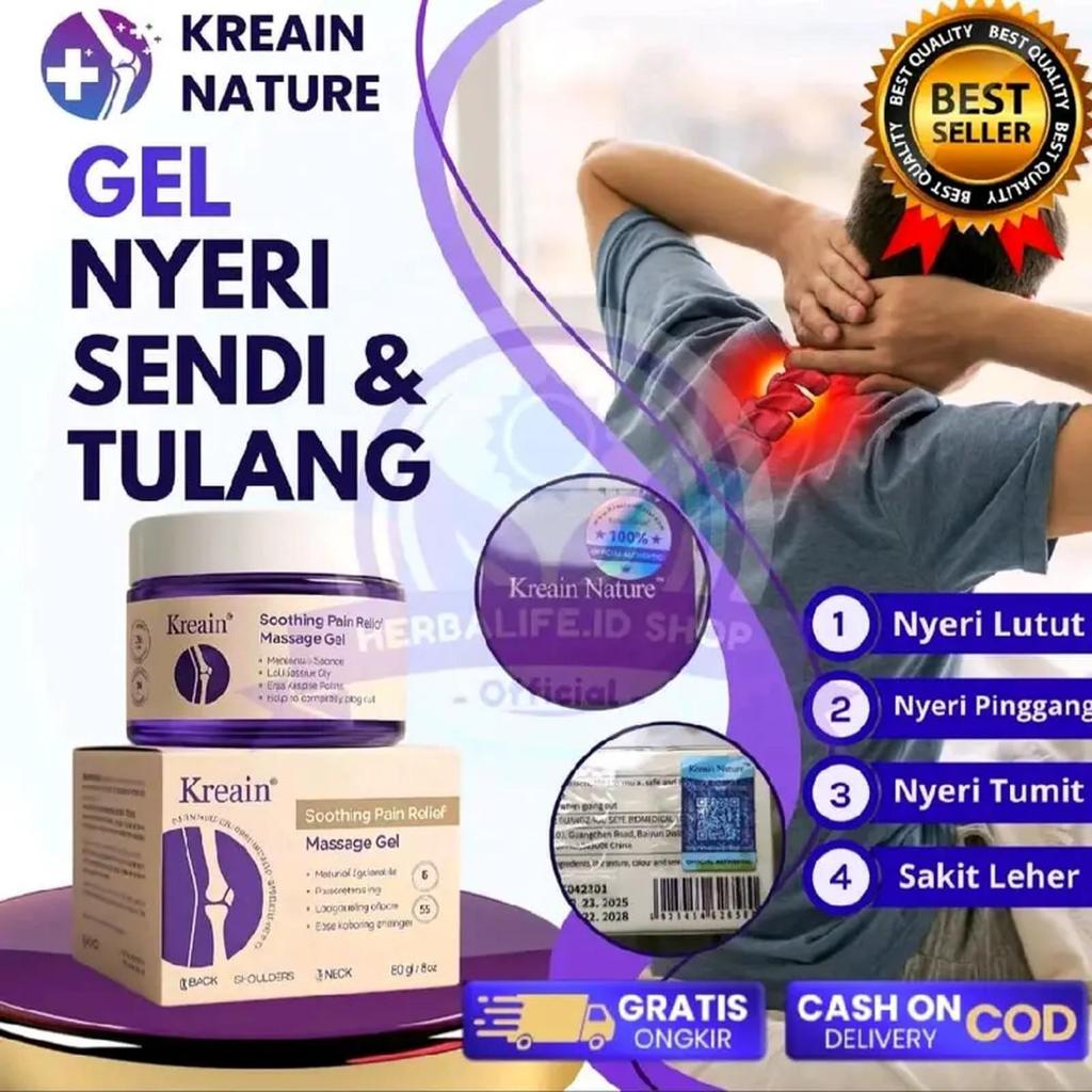 (BISA COD) 50g/100g Kreain Gel Perawatan Tendon Pergelangan Tangan–Menyerap Cepat & Nyaman Digunakan