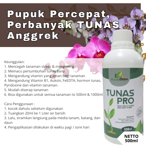 Tunas Pro 500ml Pupuk Perangsang Tunas Tanaman Anggrek