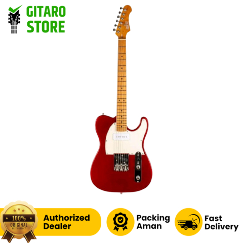Gitar Elektrik Jet JT300 CAR P90 Telecaster Guitar Jet JT 300 P90 Roasted Maple