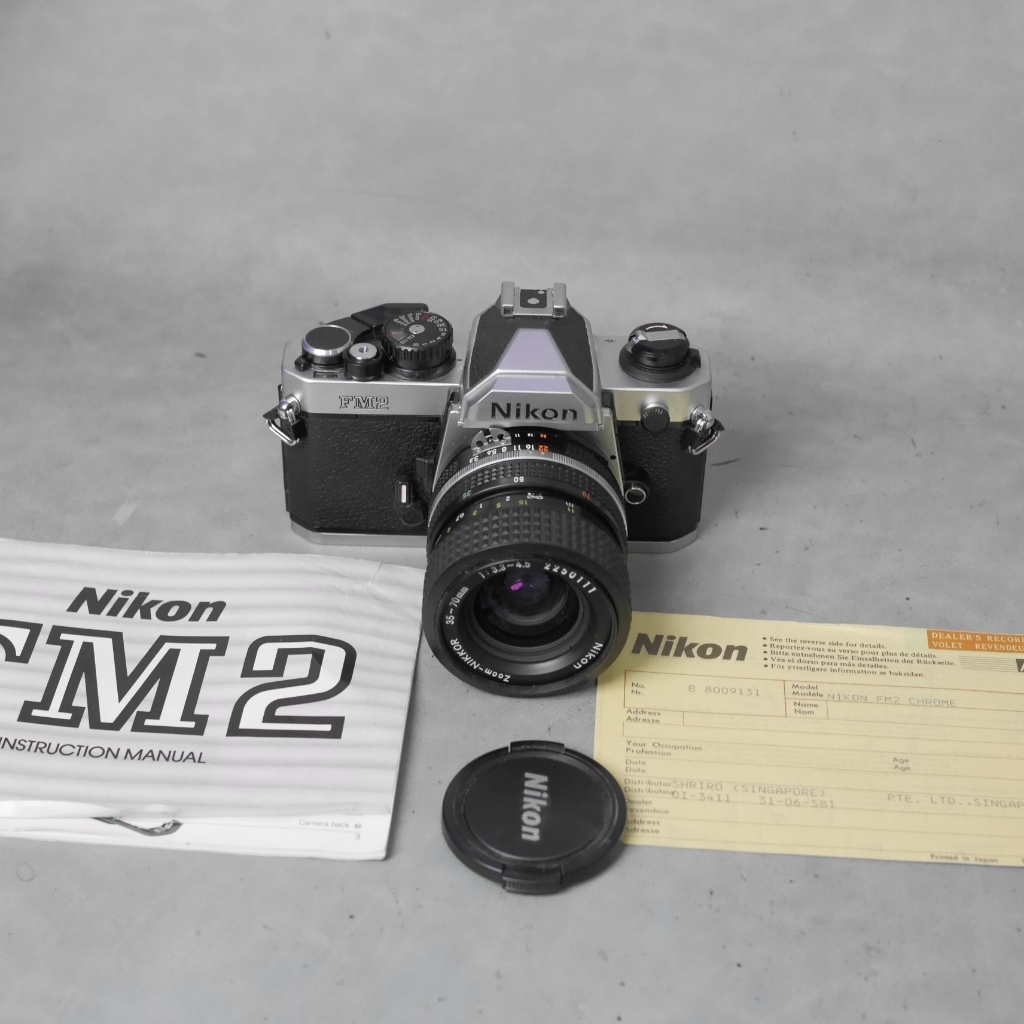 NIKON FM2N & NIKON 35-70mm f3.3-4.5 - D03500