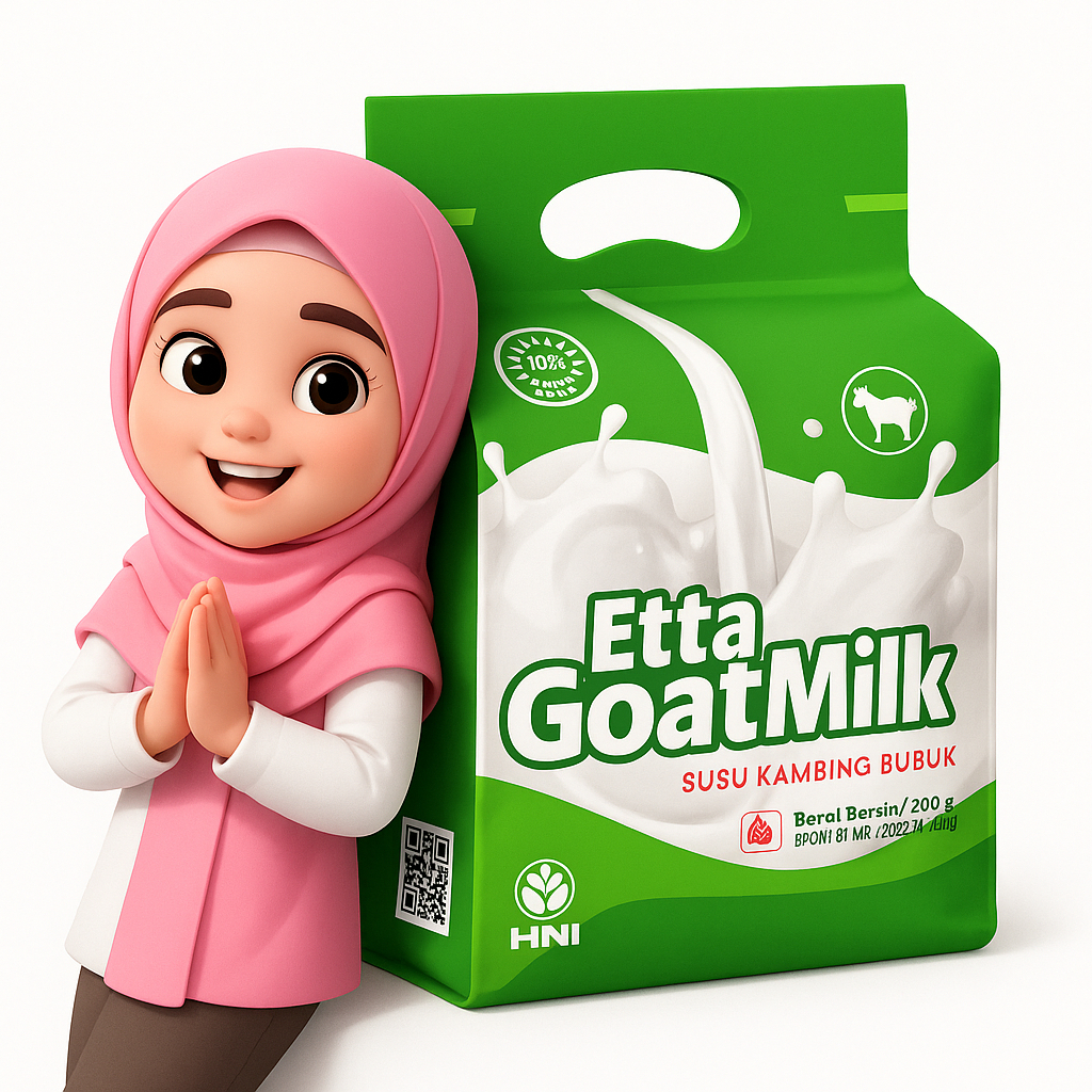 Etta Goat Milk EGM susu kambing bubuk