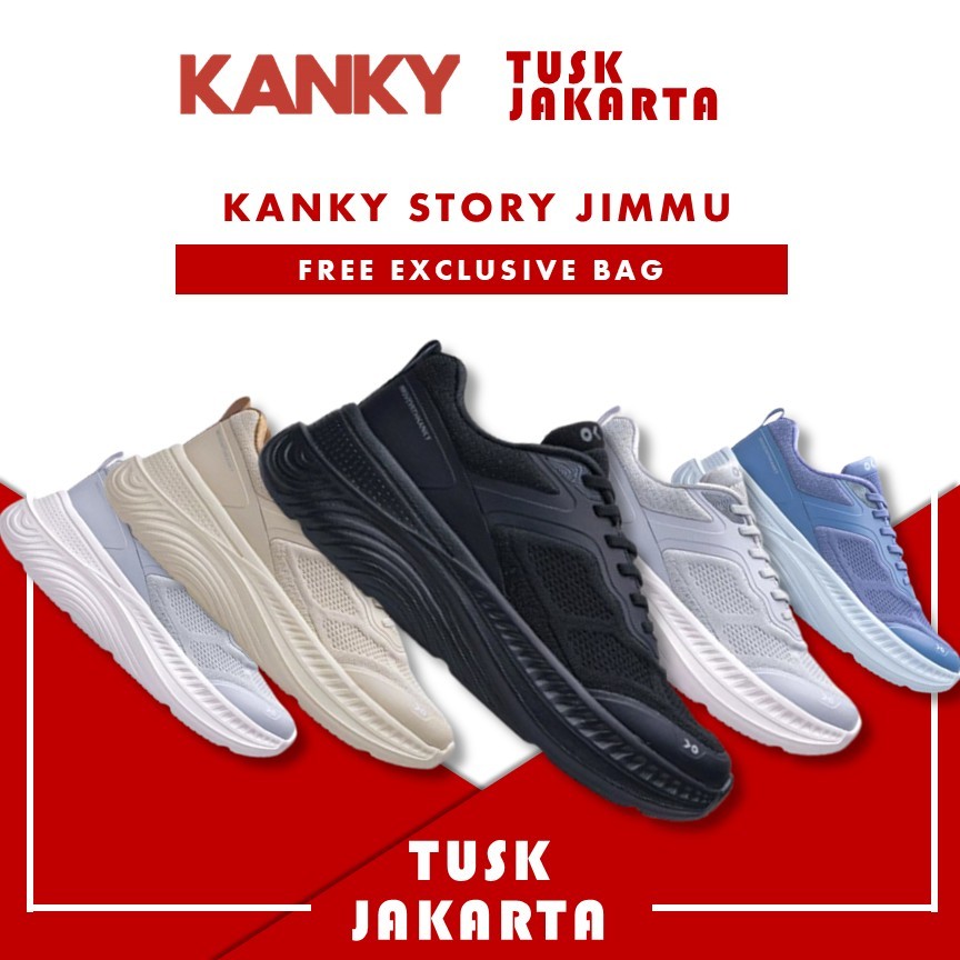 Sepatu Kanky Story Jimmu Original Sepatu Sneakers Kanky Casual Sport Running Pria Wanita