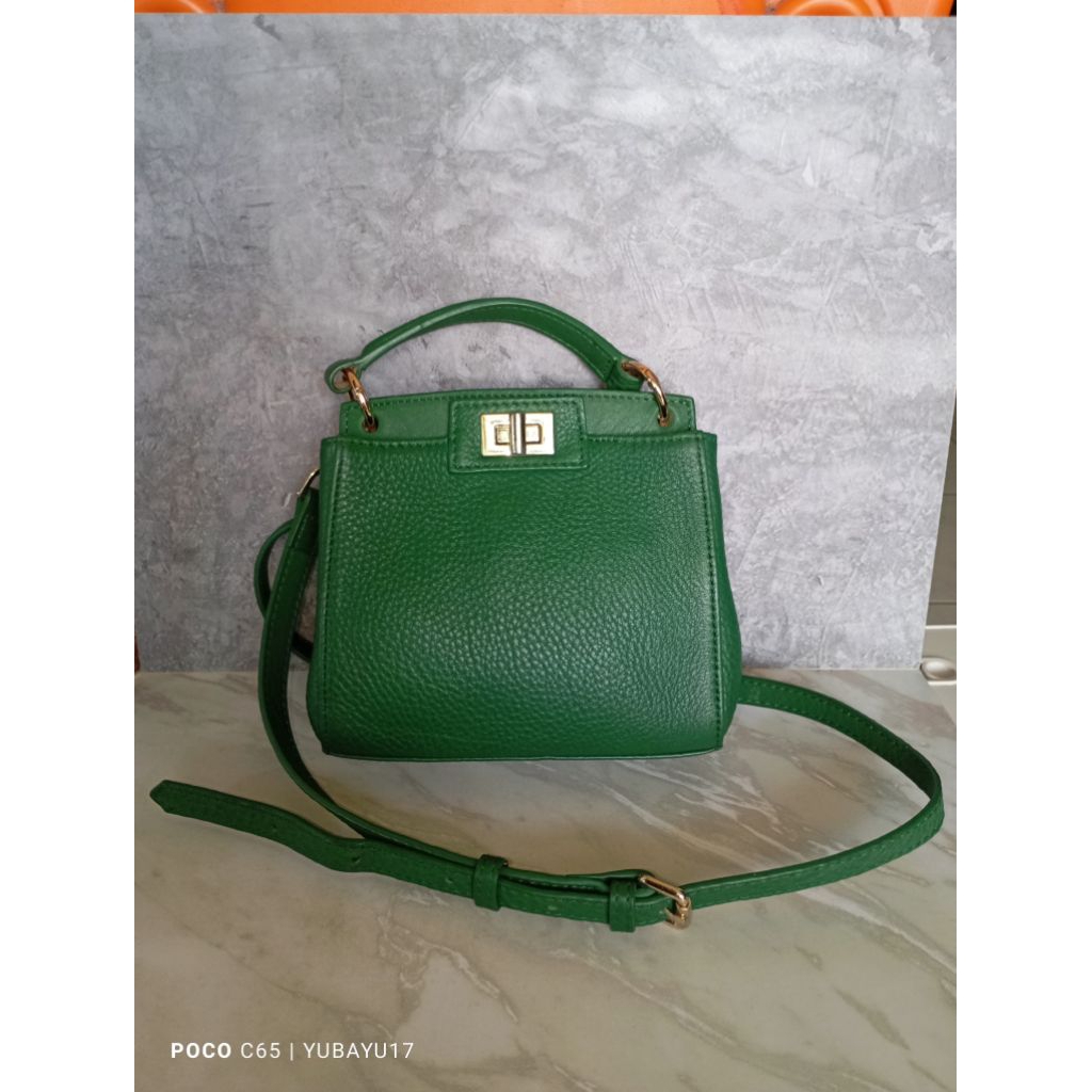 Mini Sling bag ala fendoy kulit asli