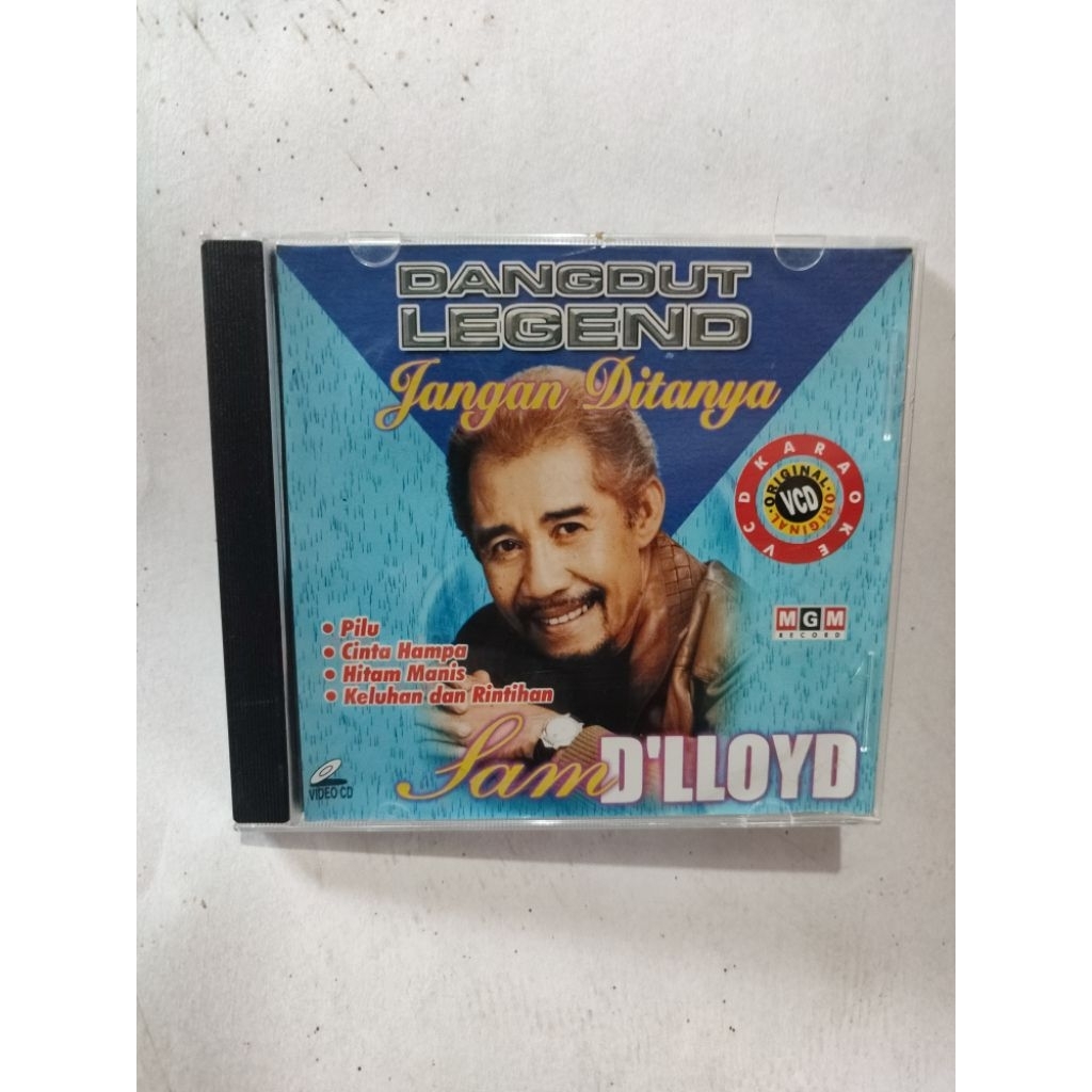 VCD KARAOKE DANGDUT LEGEND SAM D'LLOYD