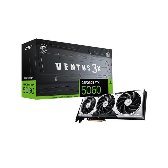VGA MSI RTX 5060 8GB VENTUS 3X OC