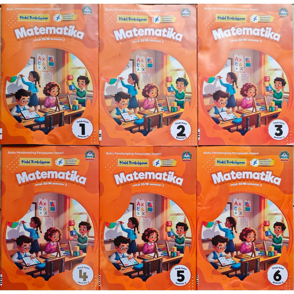 LKS BISA MATEMATIKA SEMESTER 2 KELAS 1, 2, 3, 4, 5, 6, KM 26 DWI.JAYA MANDIRI