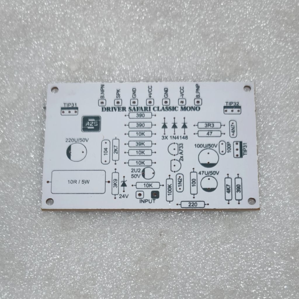 PCB Power Amplifier Safari Mono Classic 400 Watt