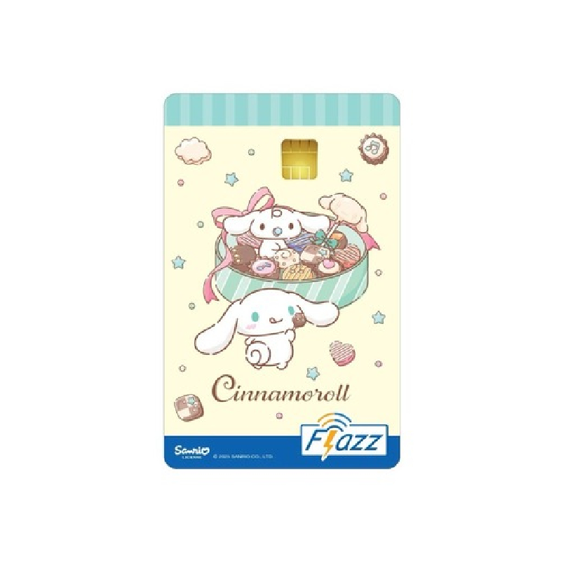 Kartu Flazz BCA Gen 2 Original Edisi Cinnamoroll White Blue Limited Edition | Flazz BCA Kuromi Speci