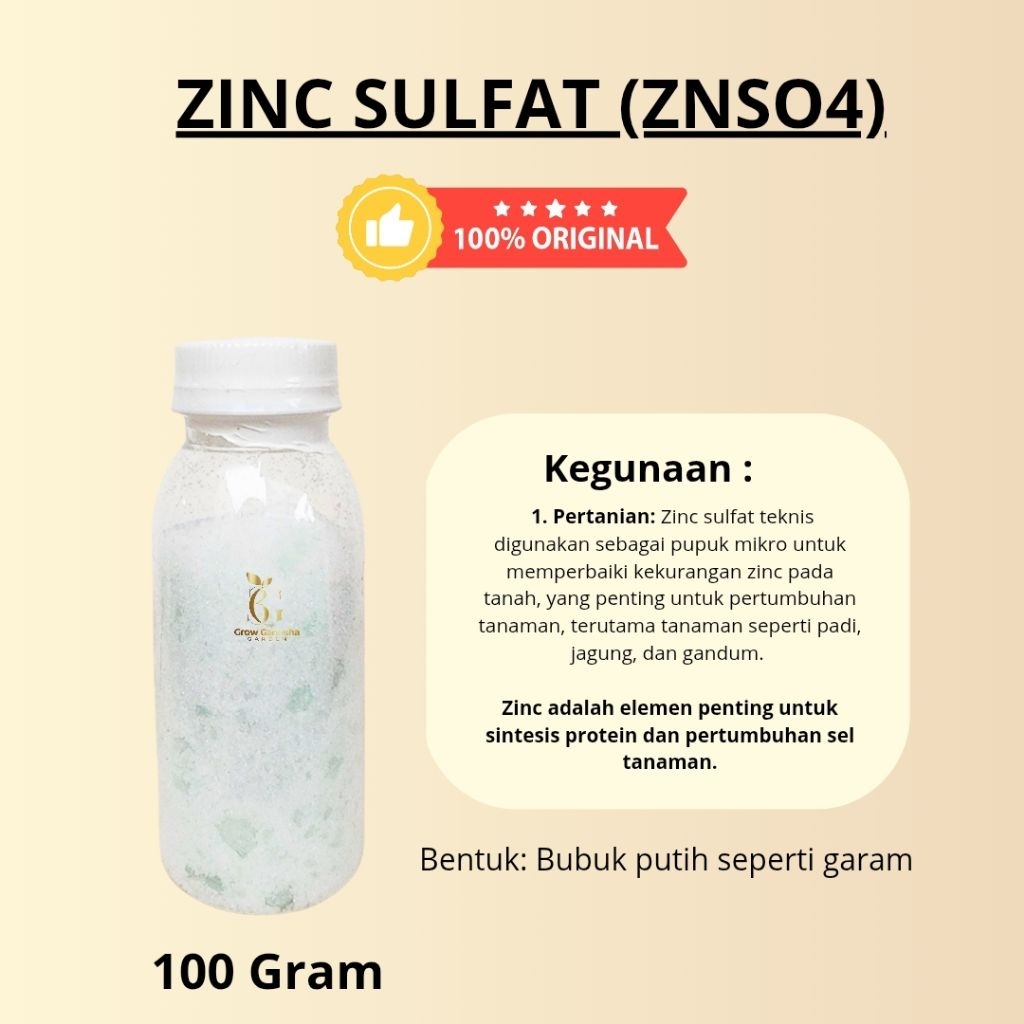 ZINC SULFAT (ZNSO4) || ZINC SULFAT ZNSO4 || ZINC SULPHATE || ORIGINAL
