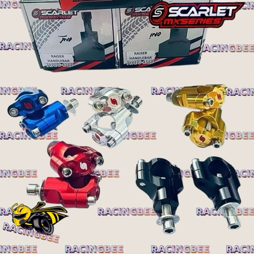 RAISER STANG FATBAR SCARLET RACING CNC KLX 150 D TRACKER 150 CRF 150 WR 155 TRAIL