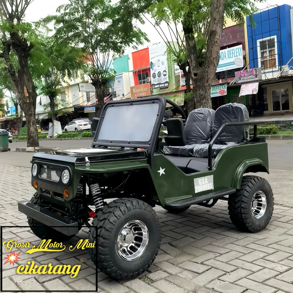 JEEP MINI 150CC MATIC MESIN 4TAK RING 8