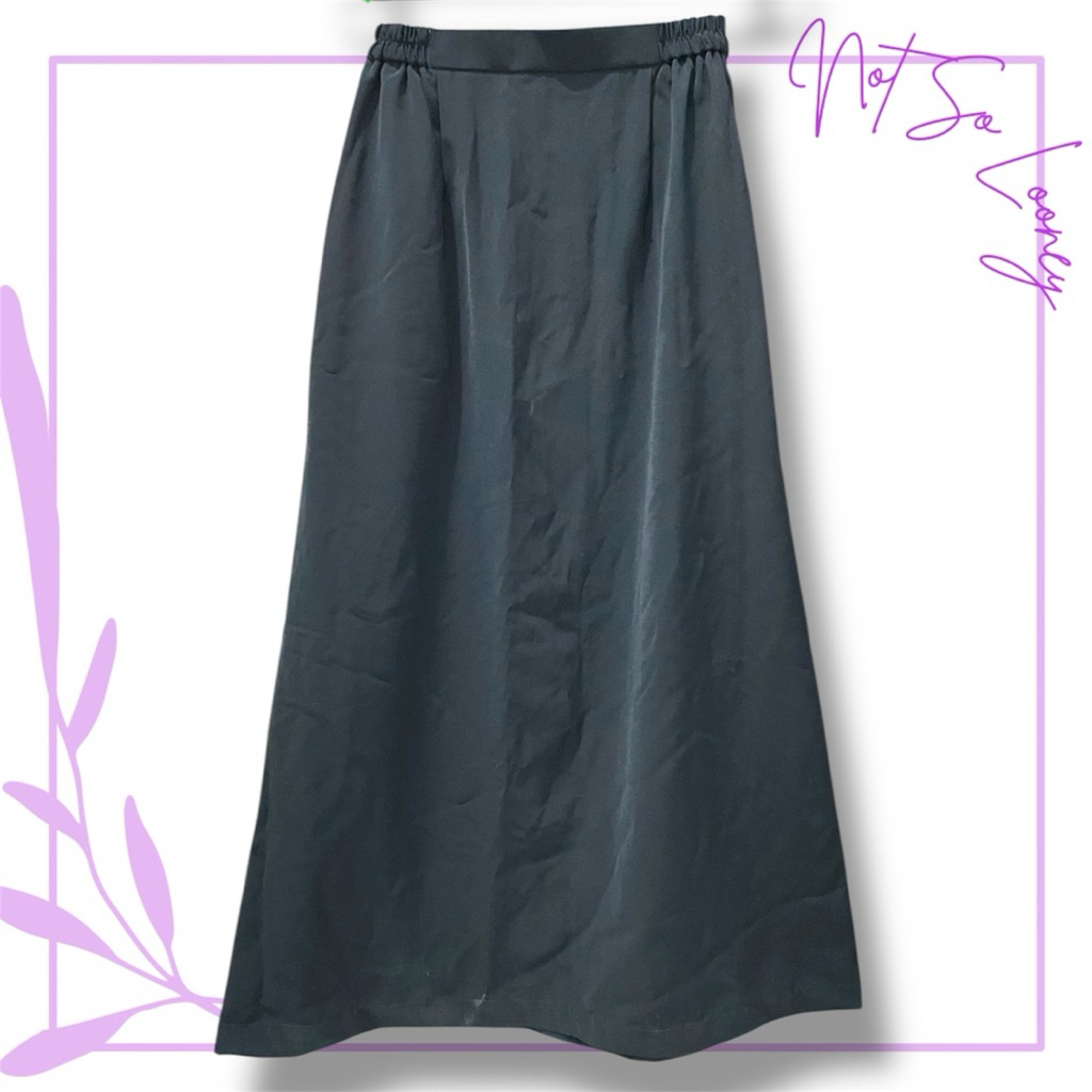 [Bekas] Rok hitam panjang wanita