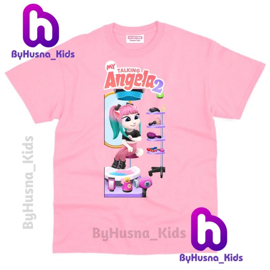MY TALKING ANGELA  BAJU ANAK KAOS ANAK TALKING TOM HEROES TALKING TOM AND FRIENDS ATASAN ANAK BAHAN 