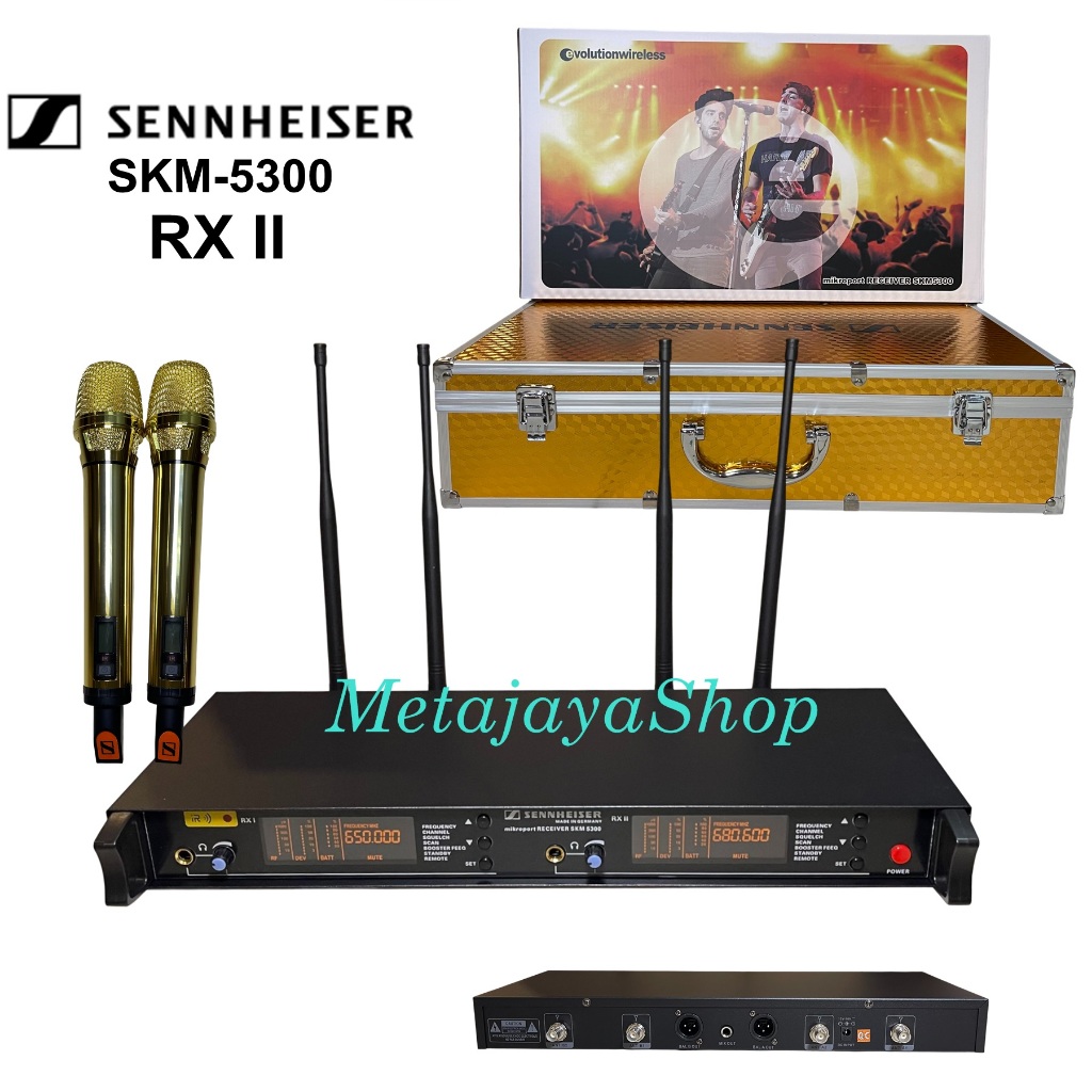 Mic Wireless SKM 5300 Free Koper Mic Sennheiser skm5300