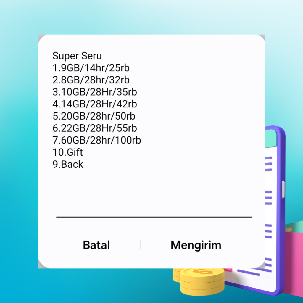 SIMPATI 11 DIGIT FREE KUOTA 3 GB / KARTU PERDANA TELKOMSEL SIMPATI 11 DIGIT / TELKOMSEL SAKTI COMBO 
