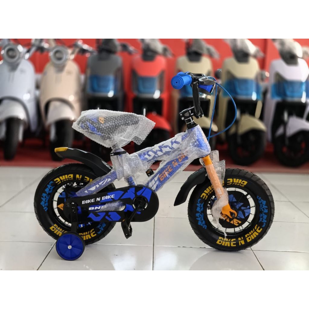 Sepeda Anak Laki Laki BMX BNB cybolt Ukuran 12inchi