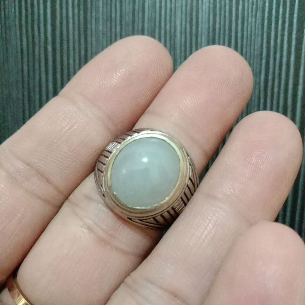 Natural Giok Putih Birma