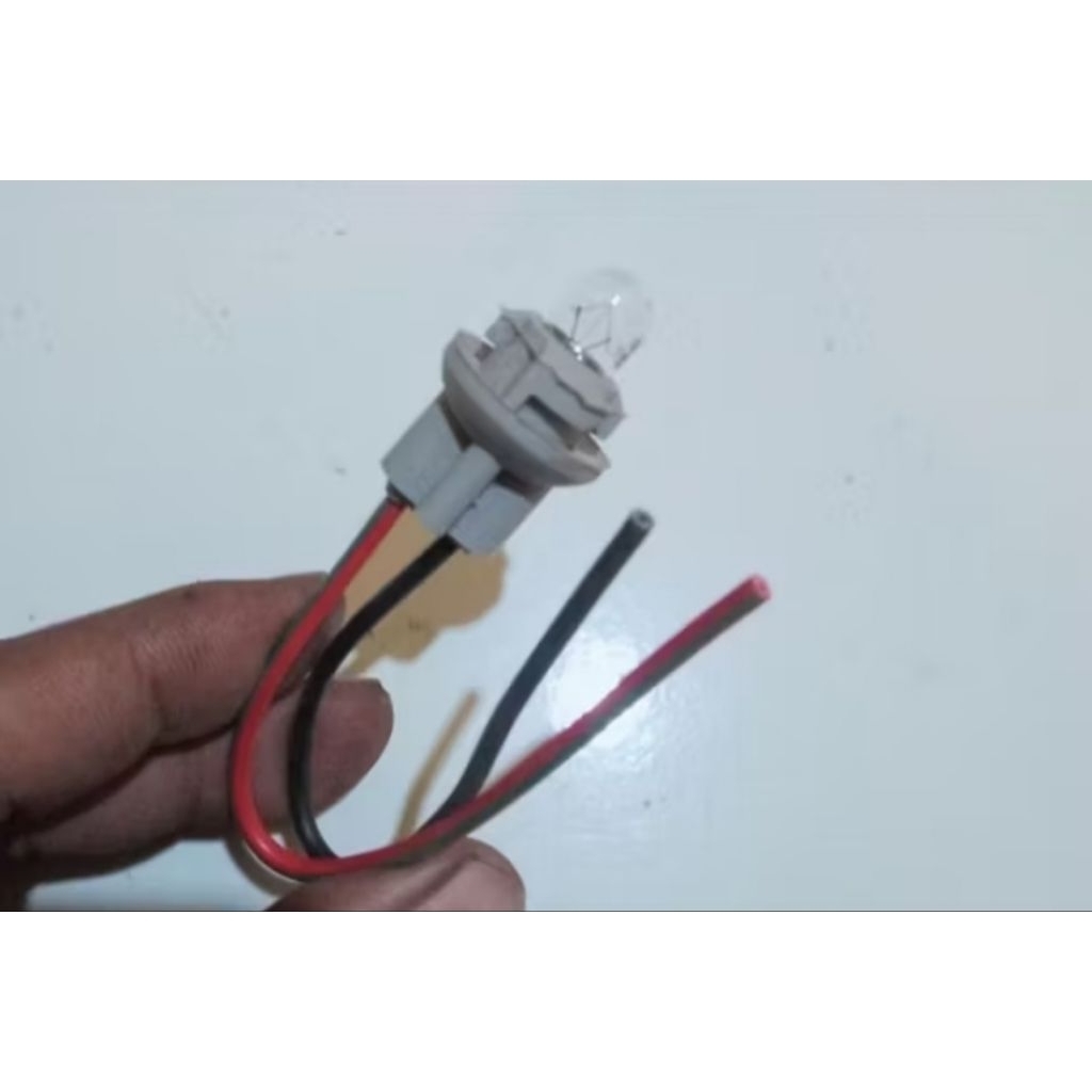 soket rumah bohlam lampu senja + bohlam kijang super grand / kijang kapsul 7k