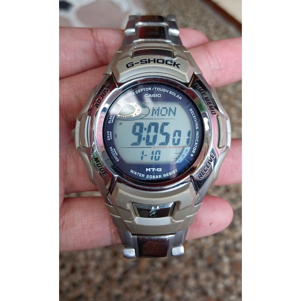 Casio G-Shock MTG-900 Tough Solar Second/Bekas/Preloved