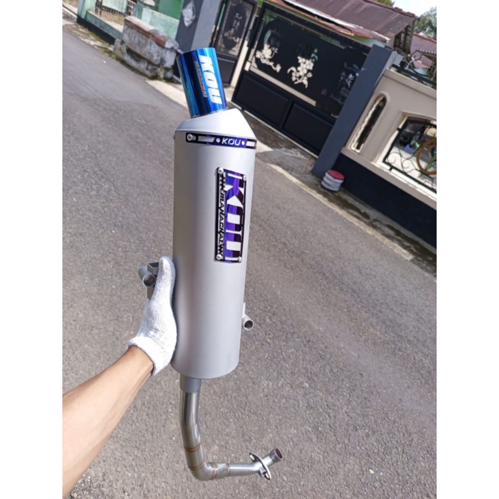 KNALPOT PCX 160 MODEL KOU, inlet 28,32,38