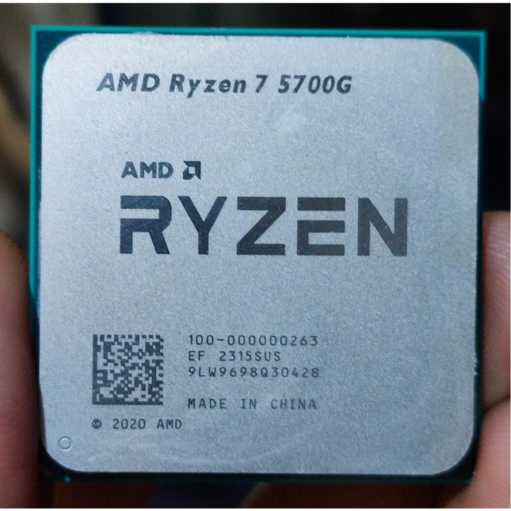 Processor Amd Ryzen 7 5700G Onboard Radeon Vega 8 Mulus Normal