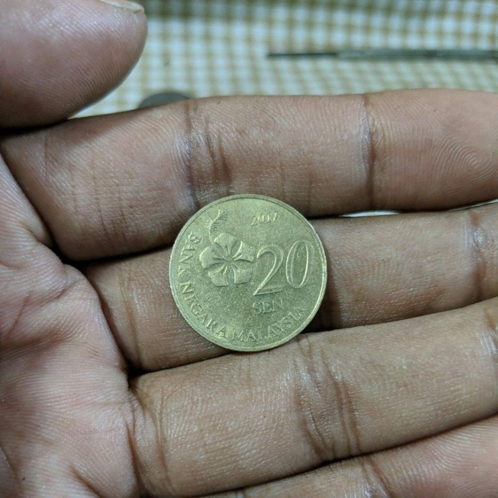 koin koleksi 20 sen Malaysia