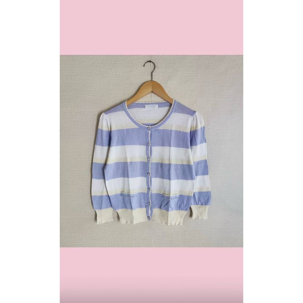 Preloved CARDIGAN FEROUX Salur Multicolor Size M