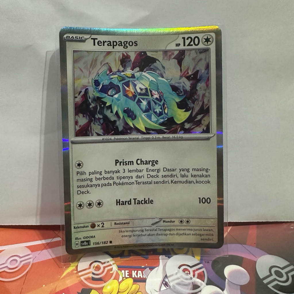 Kartu Pokemon TCG - Terapagos R SV8S