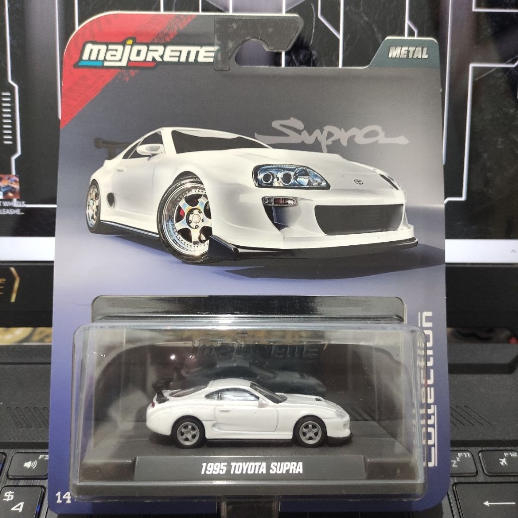 Majorette Toyota Supra MK4 Putih Terbaru
