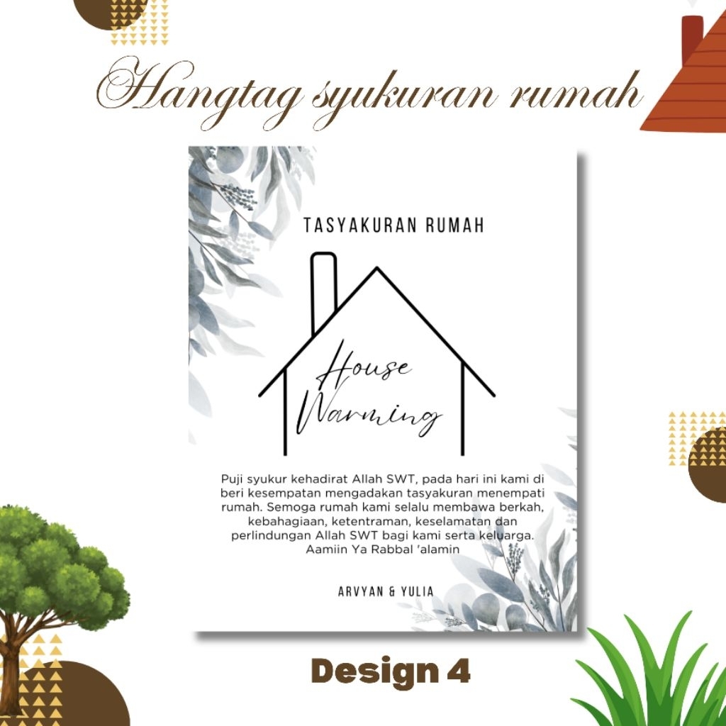 HANGTAG TASYAKURAN RUMAH BARU