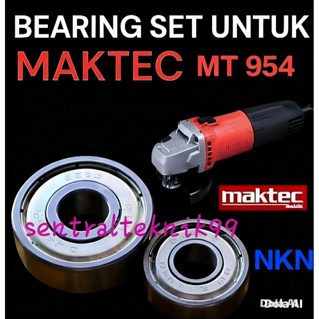 bearing klaher gerinda maktec mt954(NKN)laher gerinda tangan maktec mt 954
