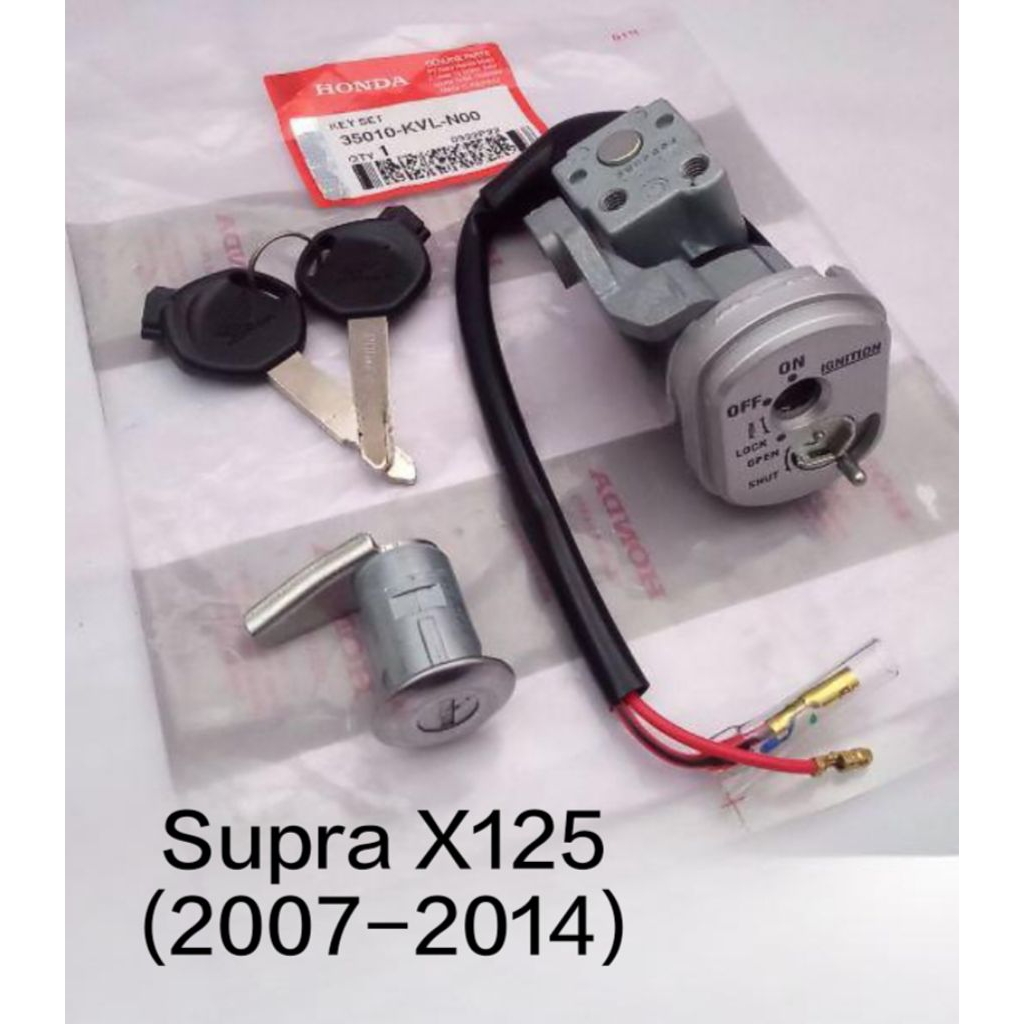 Kunci Kontak Set Asli Supra X125 AHM 35010-KVL-N00