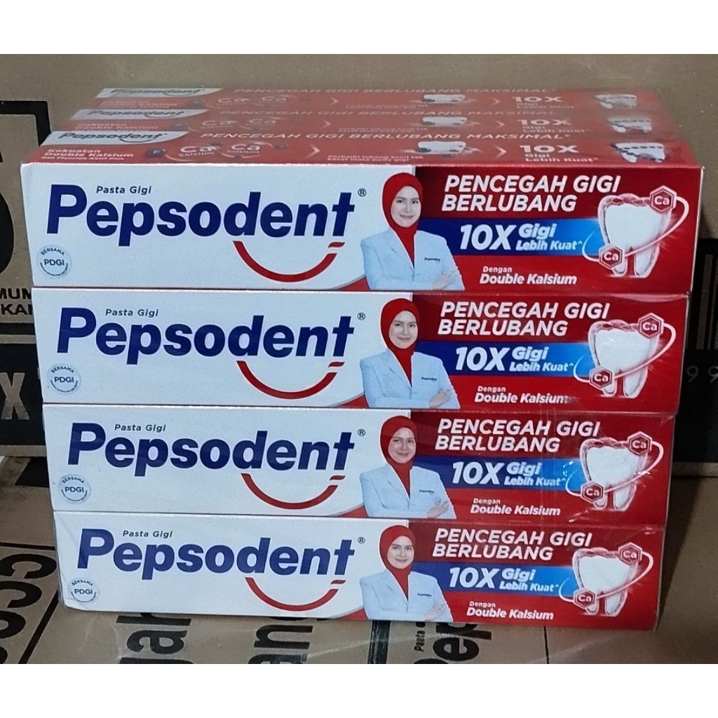 Pepsodent 75/72gr (1pack isi 12pcs)