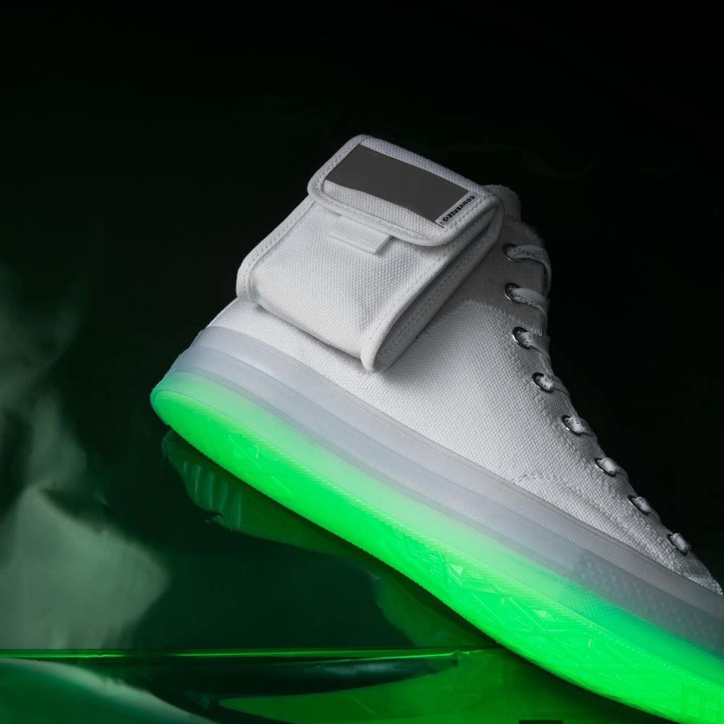 SALE 36-37 CONVERSE CTAS 70s Lay Zhang Glow In Dark Cargo Reflektif