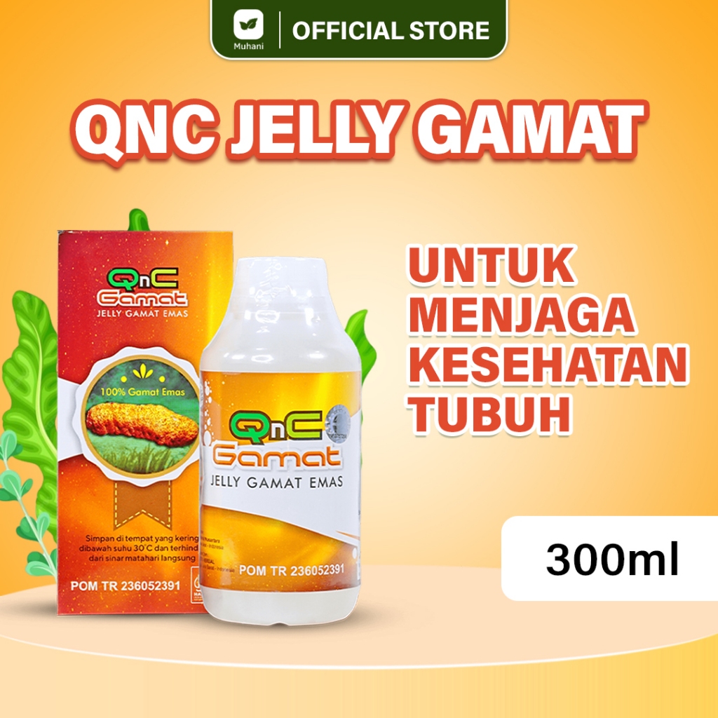 QNC Jelly Gamat Herbal Premium Asli BPOM & Halal