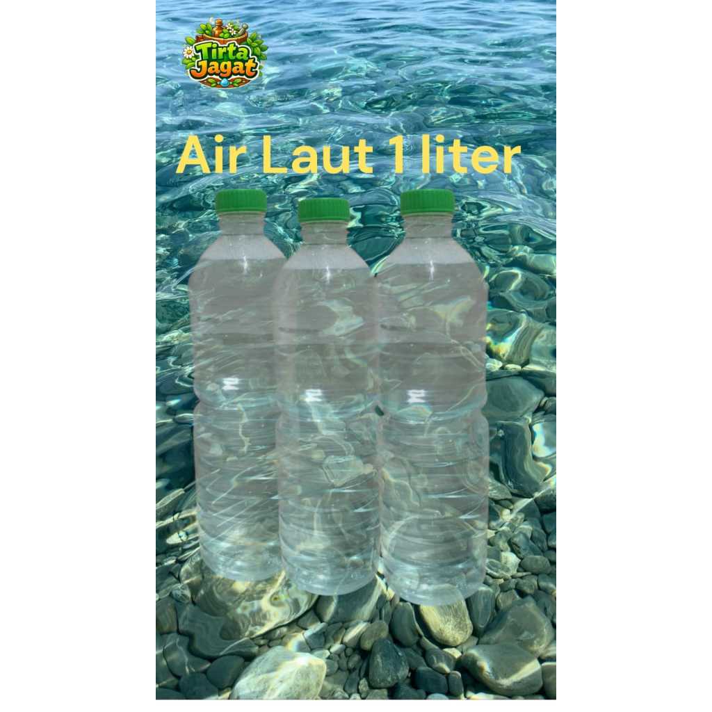 Air Laut/ Air Asin Untuk Media Aquarium Ikan Air Asin Termurah