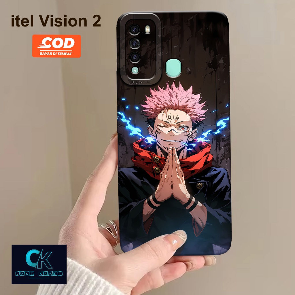 Case itel Vision 2 Terbaru - Fashion Case ANIME - Case Karet - Casing Hp itel Vision 2 Terbaru - Sof