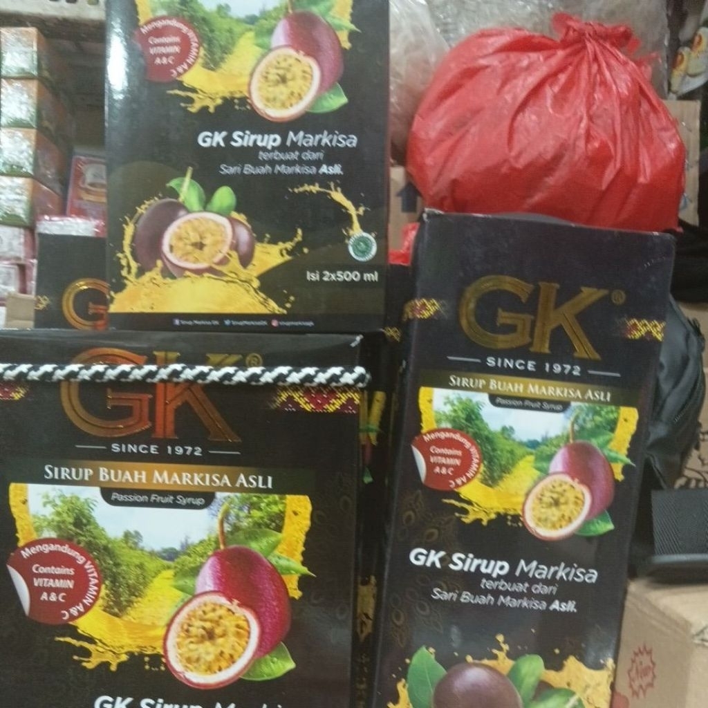 GK sirup buah markisa asli