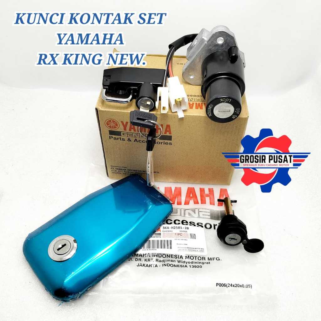 KUNCI KONTAK SET MOTOR RX KING KONCI KONTAK YAMAHA RX KING NEW KUNCI KONTAK ORIGINAL KING NEW