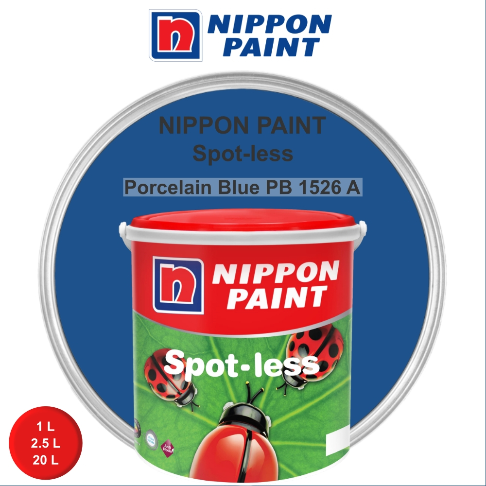 NIPPON SPOTLESS PB 1526A PORCELAIN BLUE - 2.5 LT