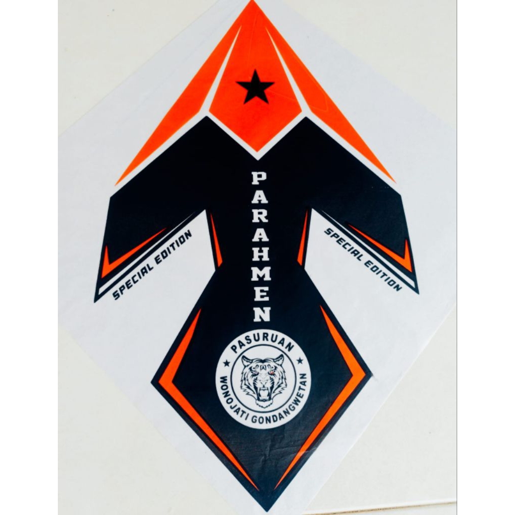 kertas dua warna layangan sukhoi super