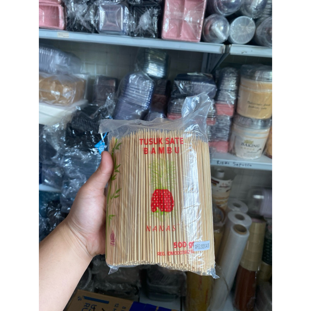 LIDI SATE KASAR CILOK LIDI SATE CILOK NENAS 500gr