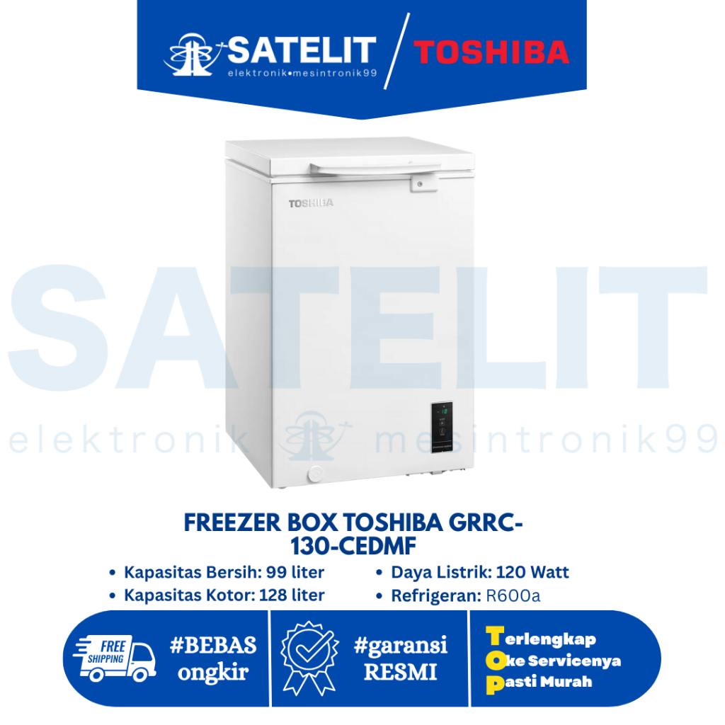 FREEZER BOX TOSHIBA GRRC-130-CEDMF