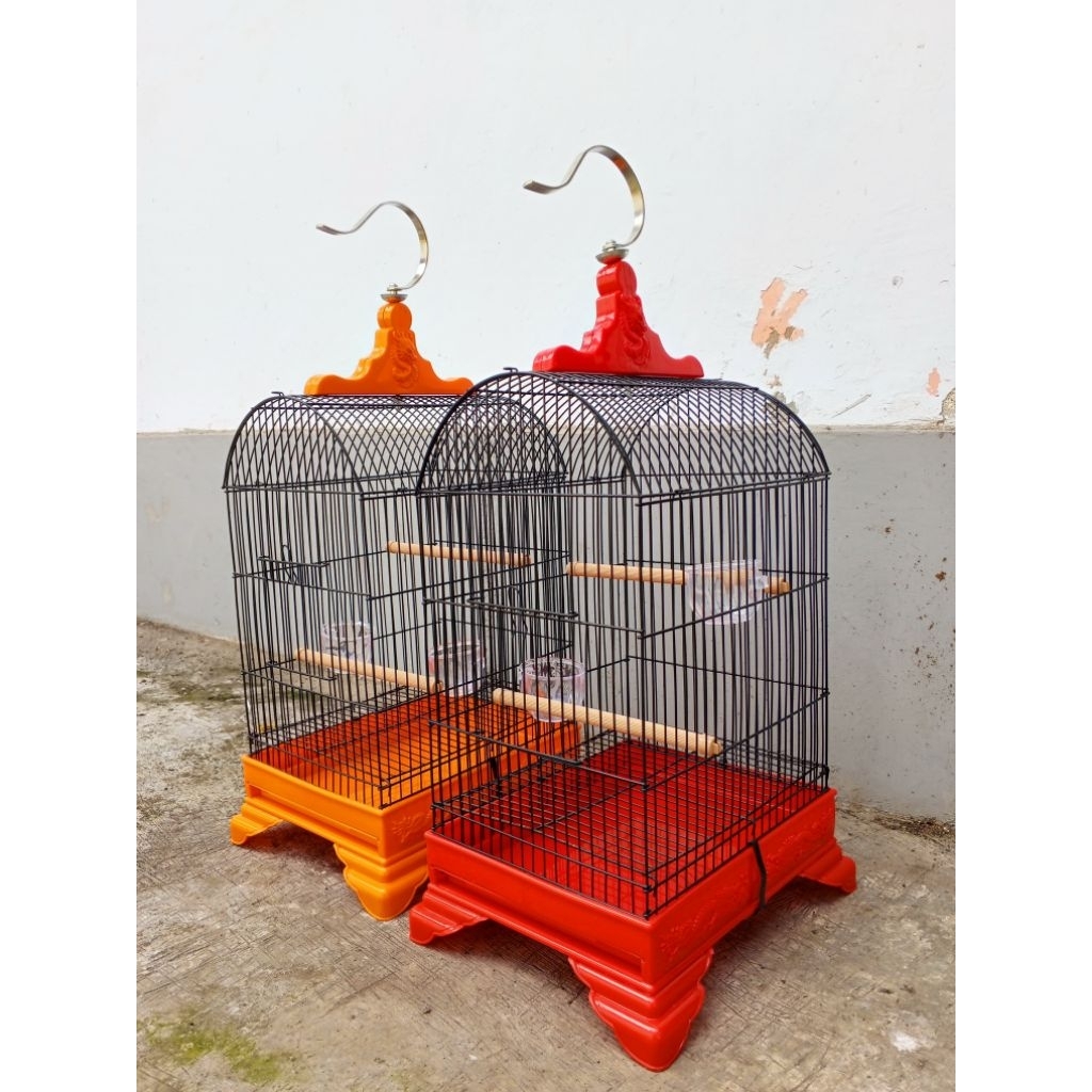 Sangkar Kandang besi kotak untuk Burcil/Burung Kecil